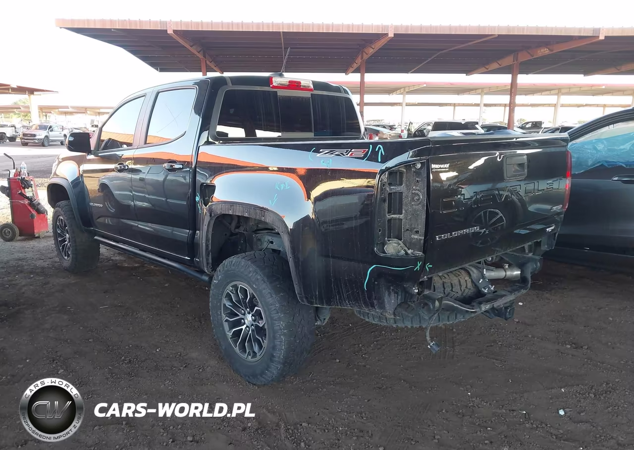 2021 Chevrolet Colorado 4Wd Short Box Zr2 VIN:1GCGTEEN5M1256528 - 3