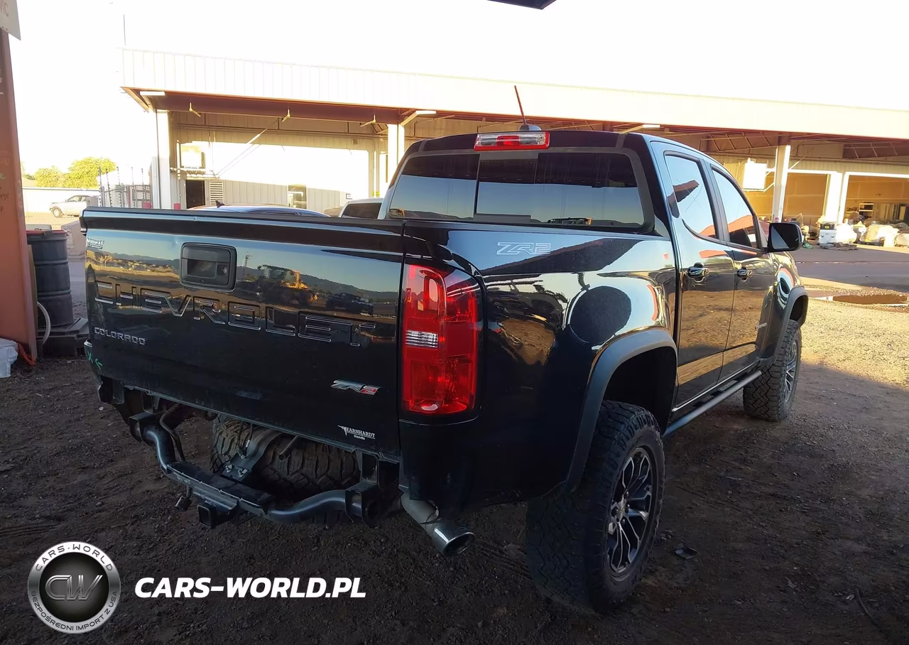 2021 Chevrolet Colorado 4Wd Short Box Zr2 VIN:1GCGTEEN5M1256528 - 4