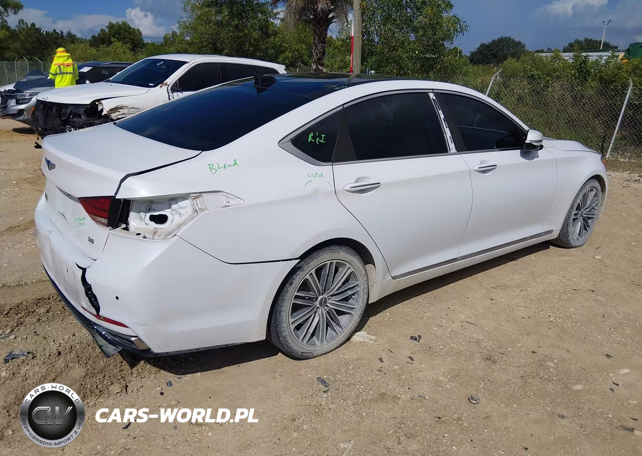 2018 Genesis G80 3.8 VIN:KMHGN4JEXJU249882 - 4