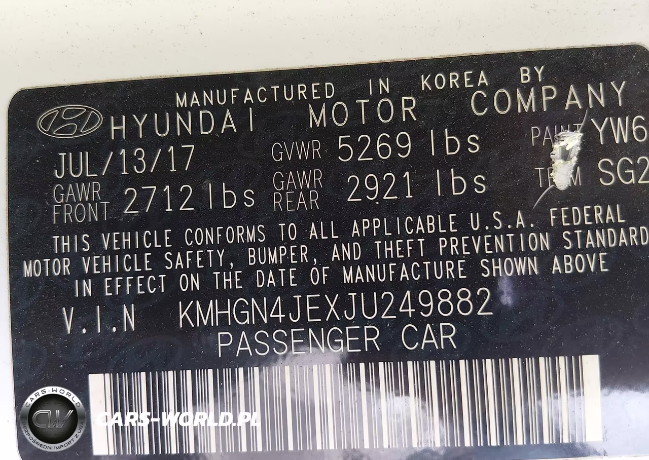 2018 Genesis G80 3.8 VIN:KMHGN4JEXJU249882 - 9