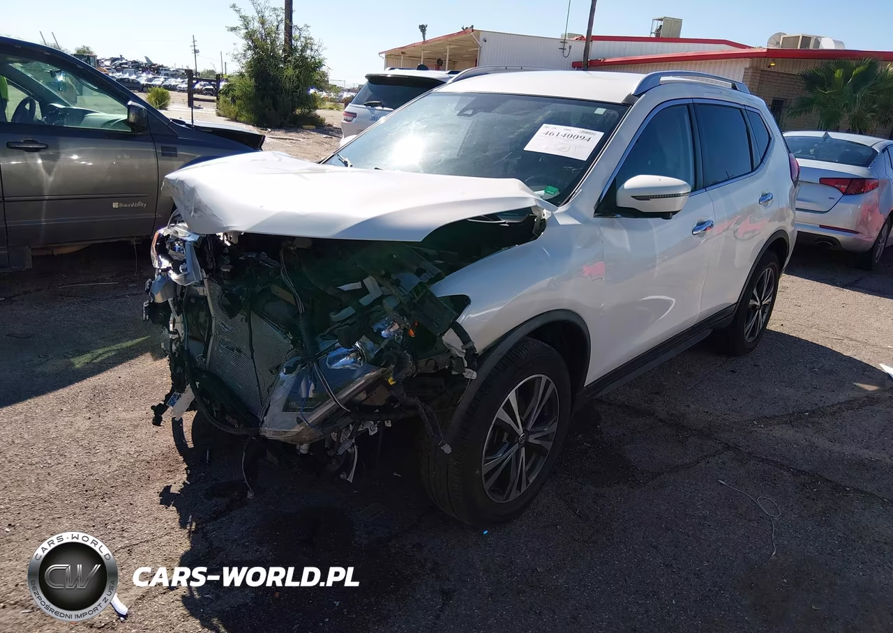 2019 Nissan Rogue Sv VIN:JN8AT2MV2KW383411 - 2