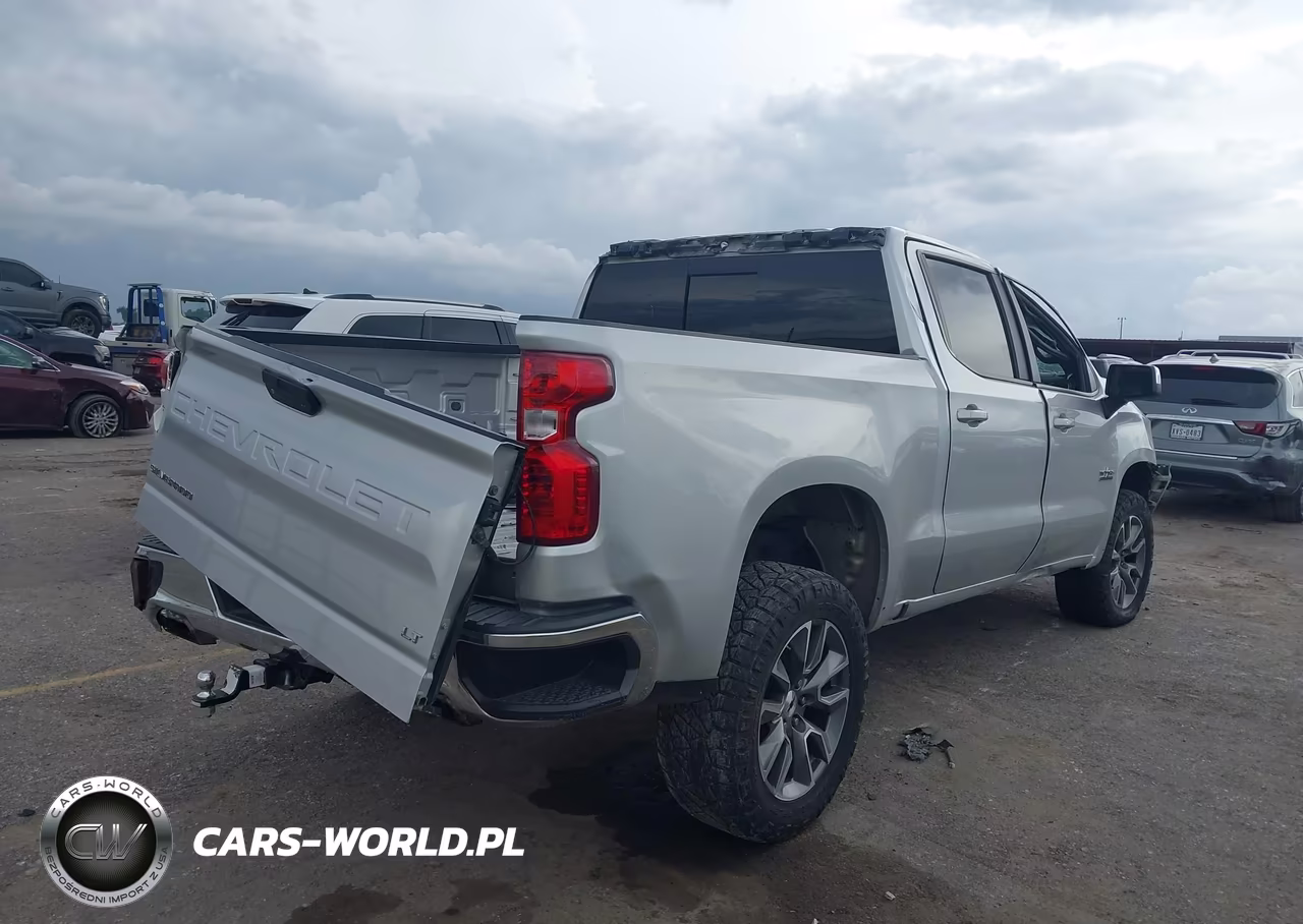 2020 Chevrolet Silverado 1500 4Wd Short Bed Lt VIN:3GCUYDED4LG296783 - 4