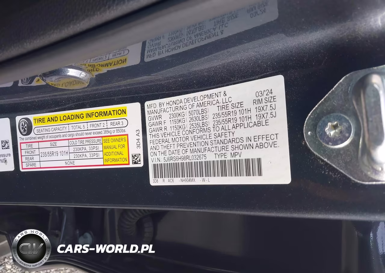 2024 Honda Cr-V Hybrid Sport Touring VIN:5J6RS6H98RL032675 - 9