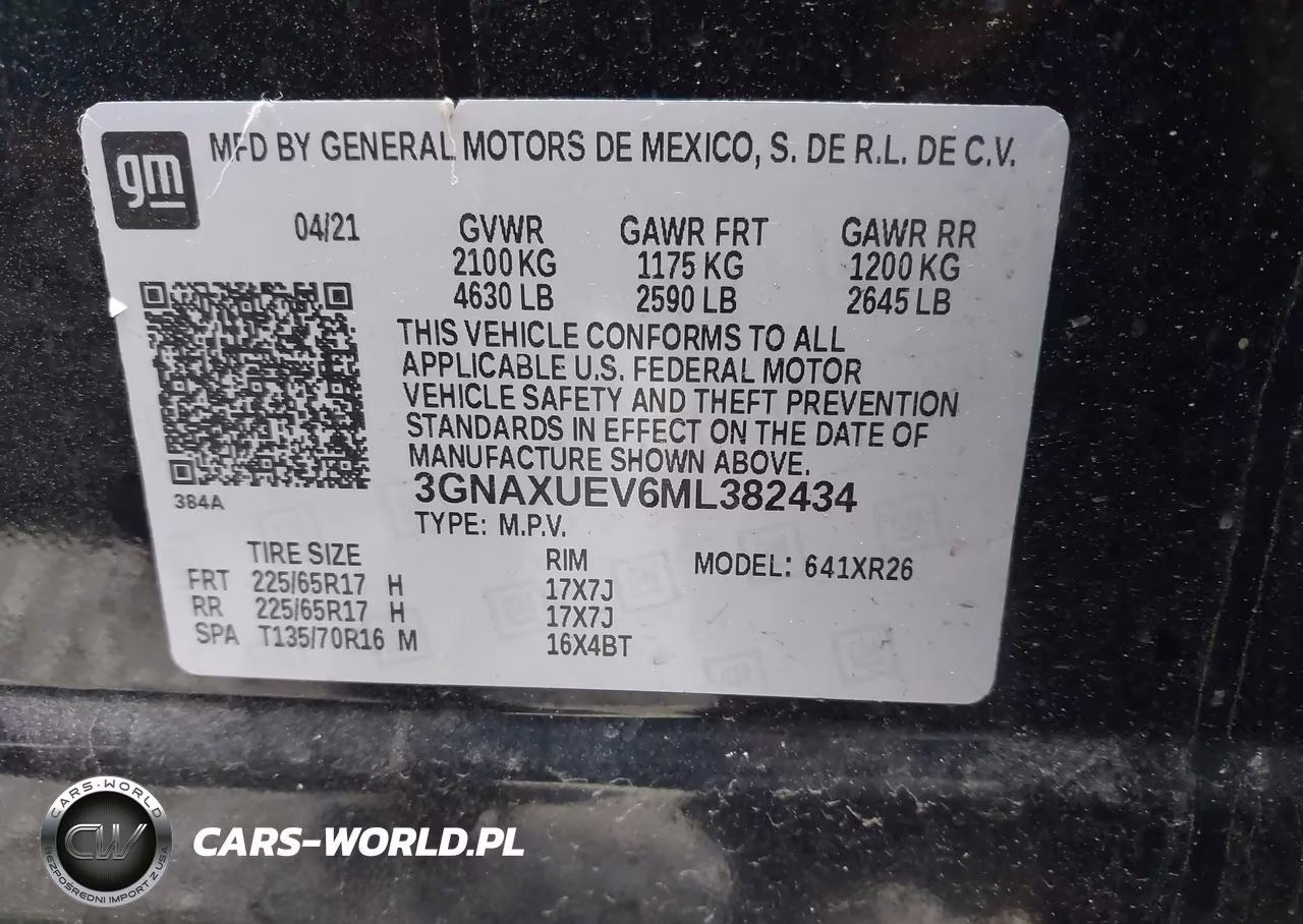 2021 Chevrolet Equinox Awd Lt VIN:3GNAXUEV6ML382434 - 9