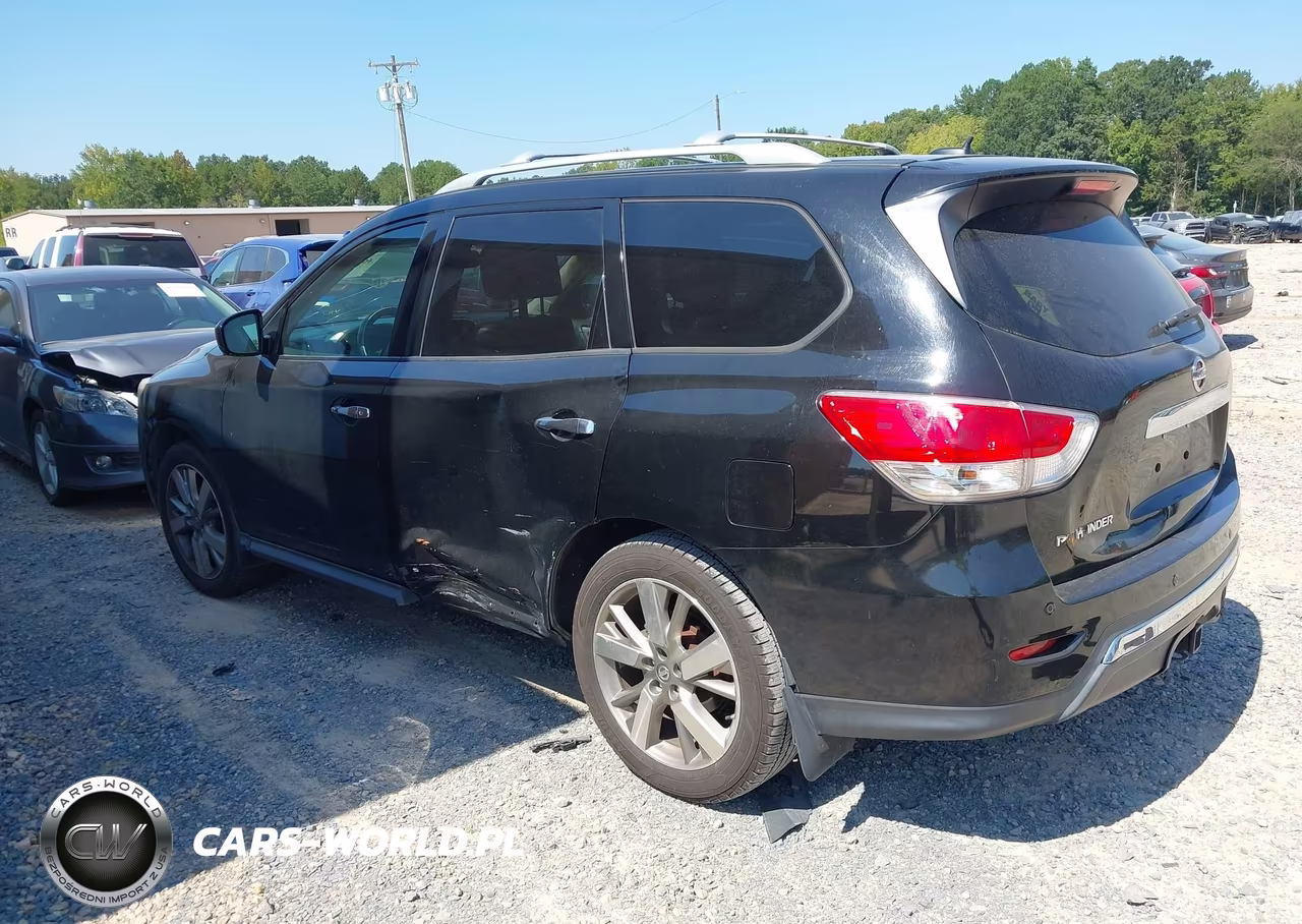 2013 Nissan Pathfinder S-Sv-Sl-Platinum VIN:5N1AR2MN8DC622955 - 3