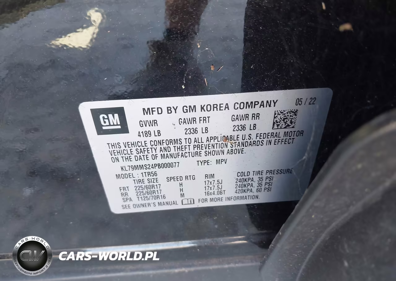2023 Chevrolet Trailblazer Fwd Ls VIN:KL79MMS24PB000077 - 9