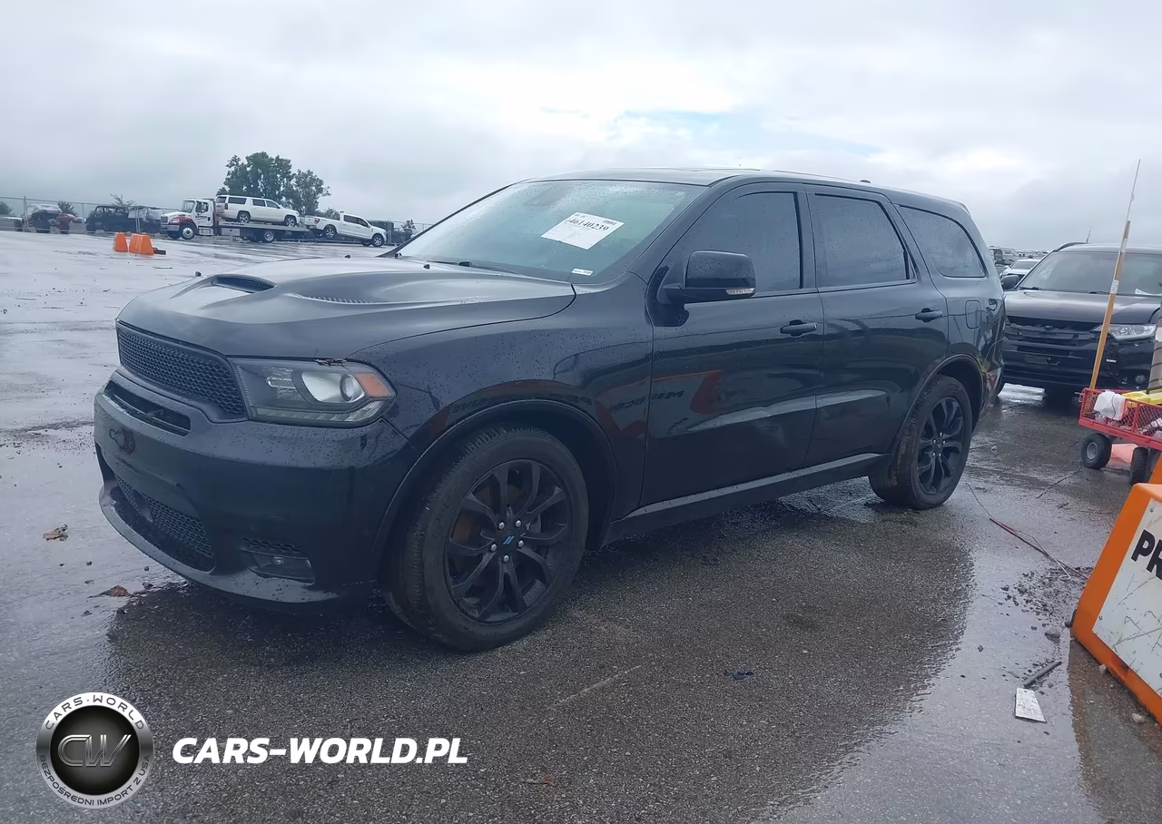 2019 Dodge Durango R-T Awd VIN:1C4SDJCT5KC535982 - 2