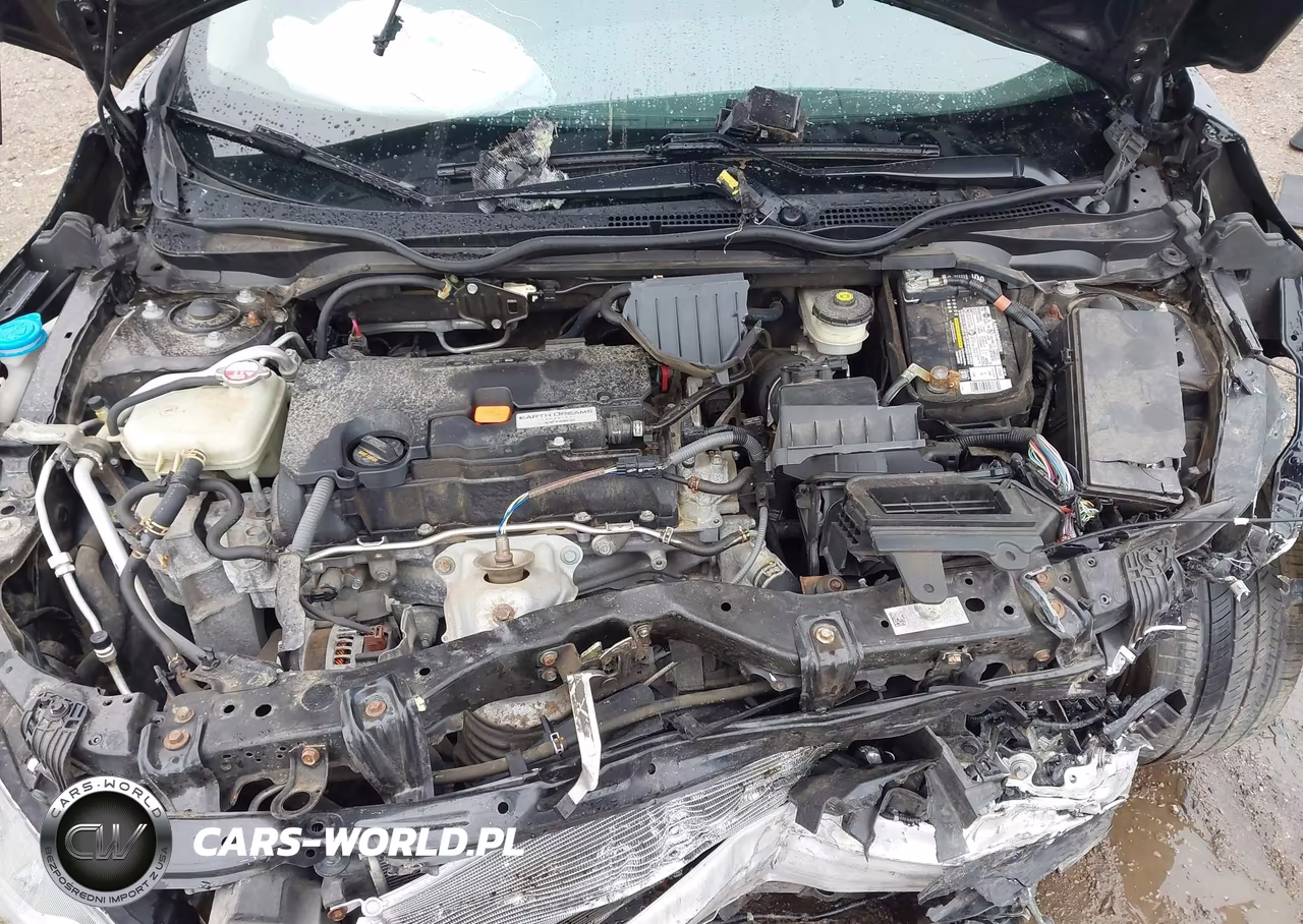 2019 Honda Civic Lx VIN:2HGFC2F66KH591685 - 10