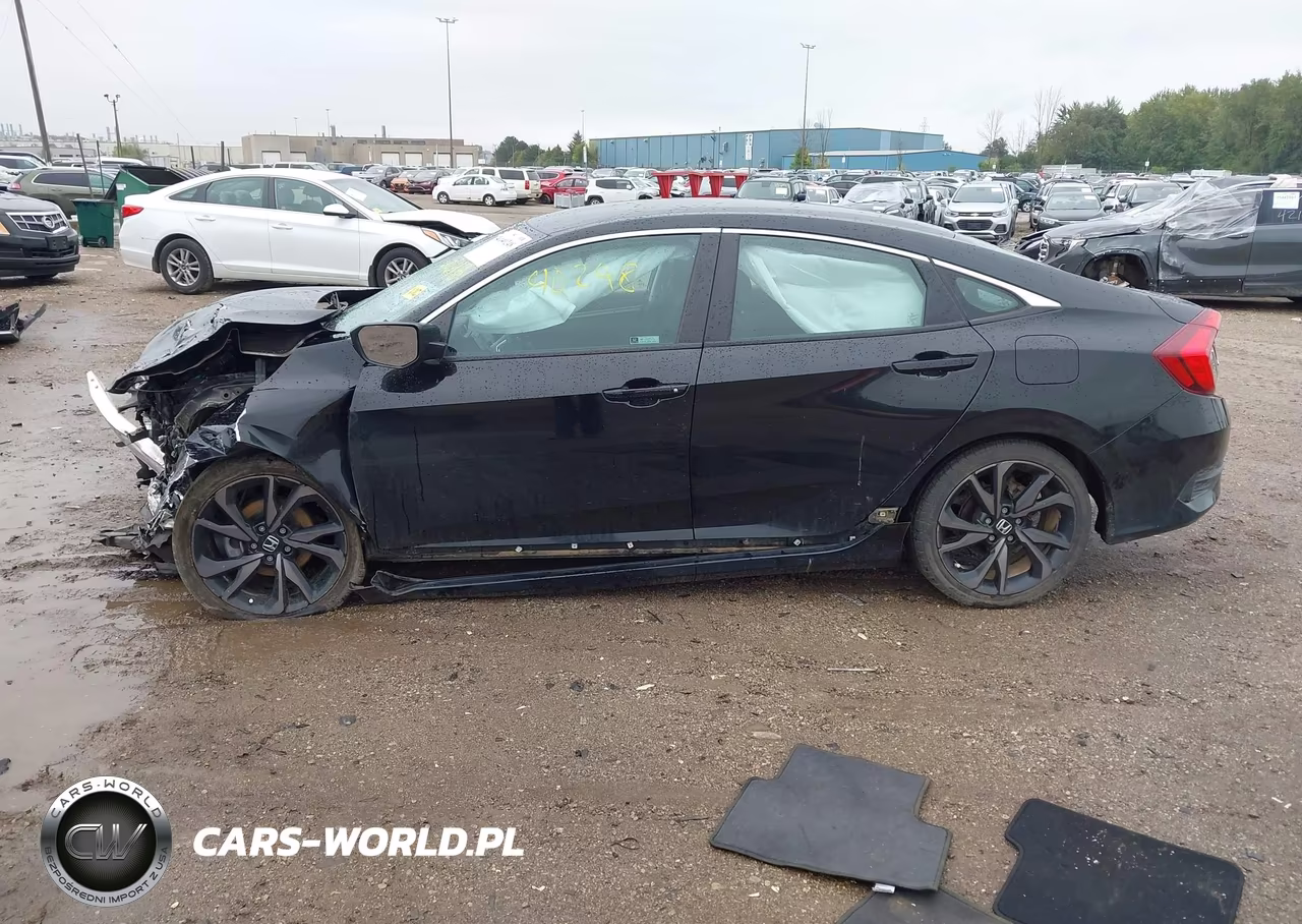 2019 Honda Civic Lx VIN:2HGFC2F66KH591685 - 15