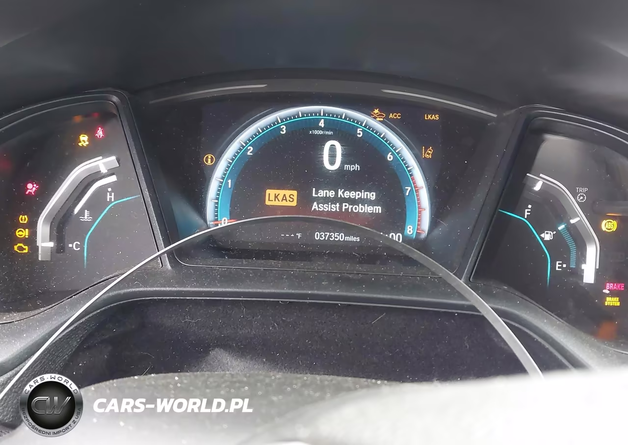 2019 Honda Civic Lx VIN:2HGFC2F66KH591685 - 7