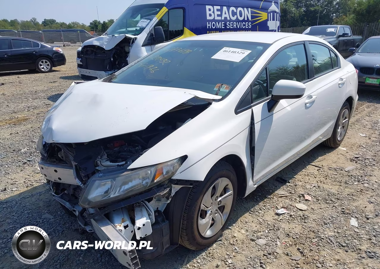 2015 Honda Civic Lx VIN:19XFB2F53FE290432 - 2
