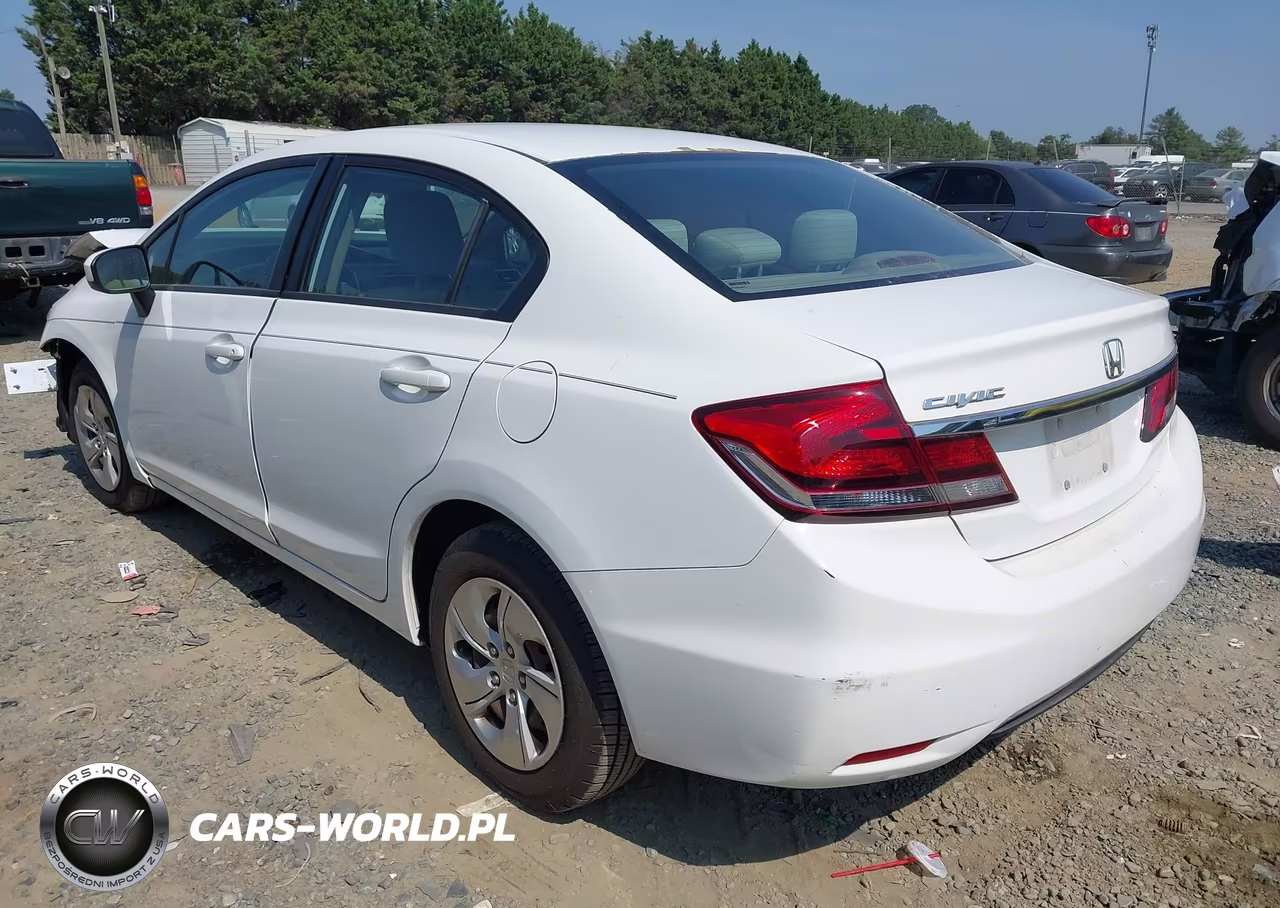 2015 Honda Civic Lx VIN:19XFB2F53FE290432 - 3