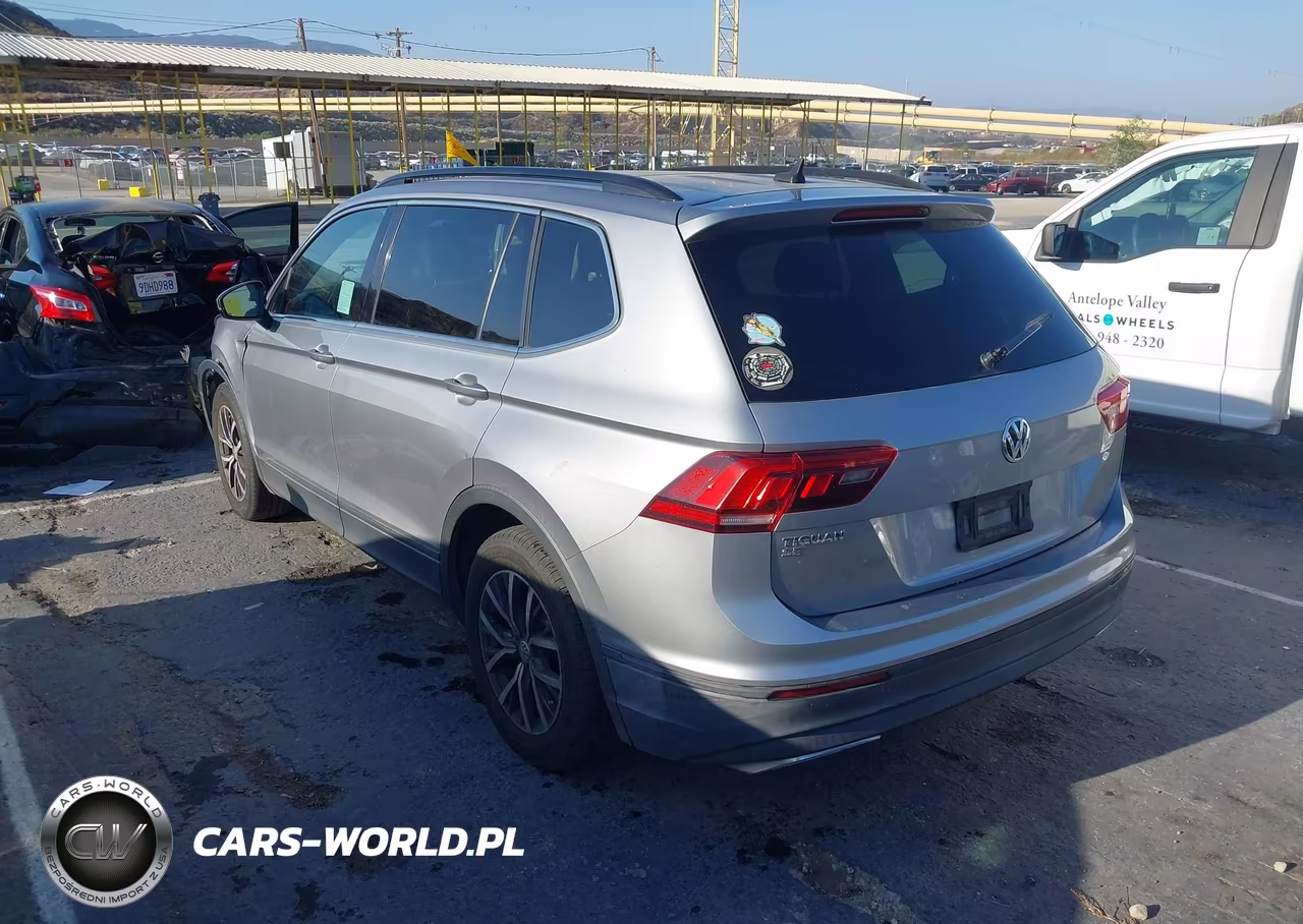 2019 Volkswagen Tiguan 2.0T Se-2.0T Sel-2.0T Sel R-Line-2.0T Sel R-Line Black VIN:3VV3B7AX0KM091834 - 3