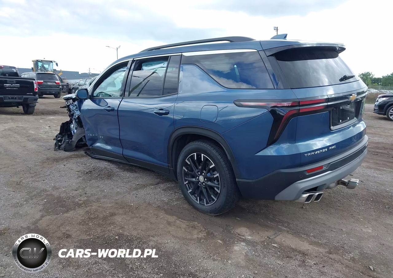 2025 Chevrolet Traverse Awd Lt VIN:1GNEVGRS2SJ304925 - 3
