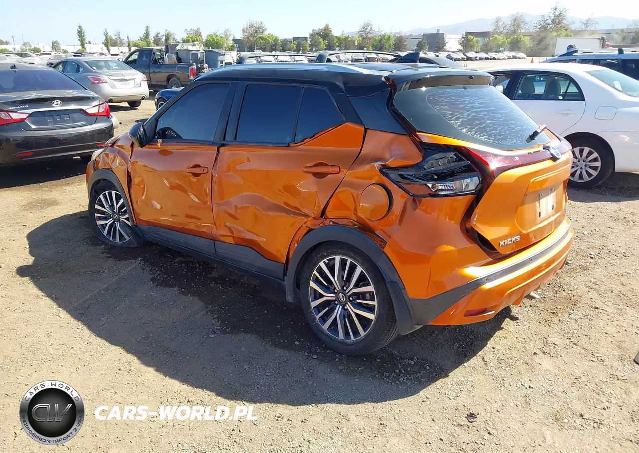 2021 Nissan Kicks Sv Xtronic Cvt VIN:3N1CP5CV9ML544828 - 3
