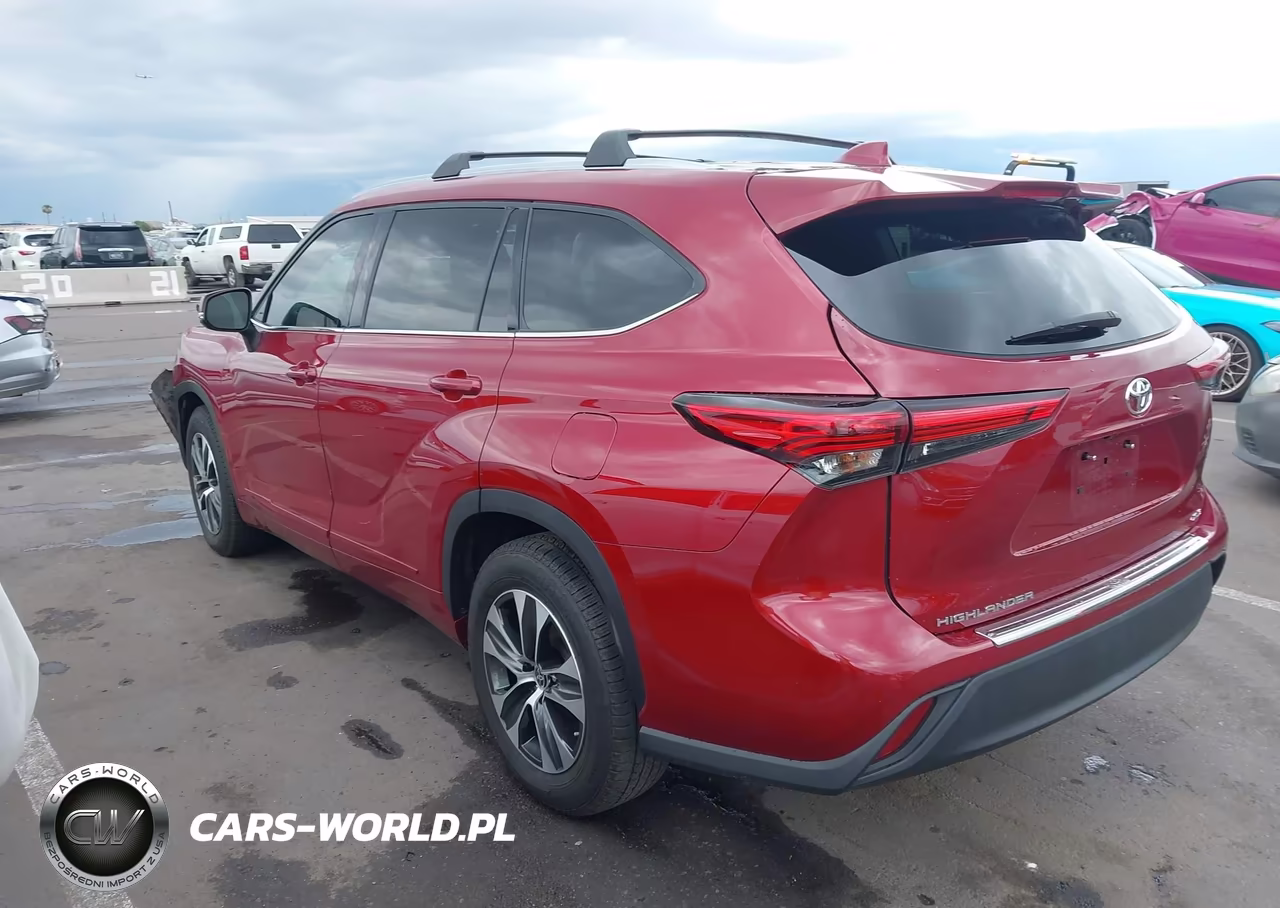 2021 Toyota Highlander Xle VIN:5TDHZRAH5MS083168 - 3