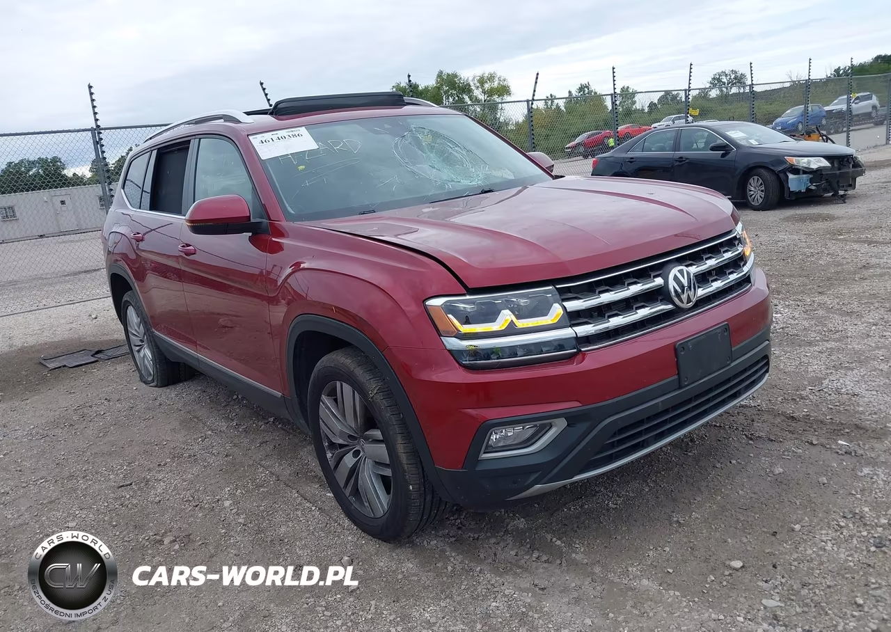 2019 Volkswagen Atlas 3.6L V6 Sel VIN:1V2MR2CA3KC538134 - 1