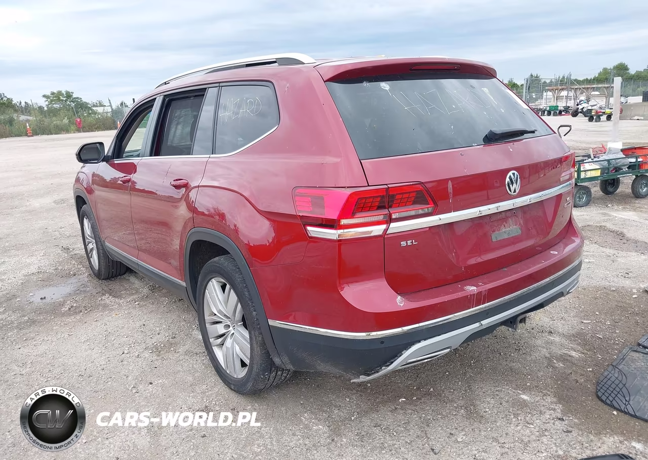 2019 Volkswagen Atlas 3.6L V6 Sel VIN:1V2MR2CA3KC538134 - 3