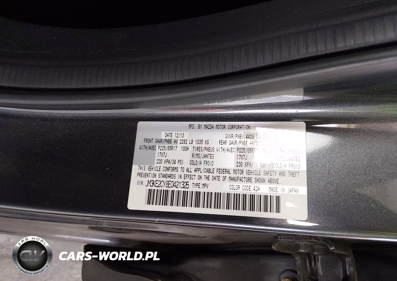 2014 Mazda Cx-5 Touring VIN:JM3KE2CY8E0421325 - 9