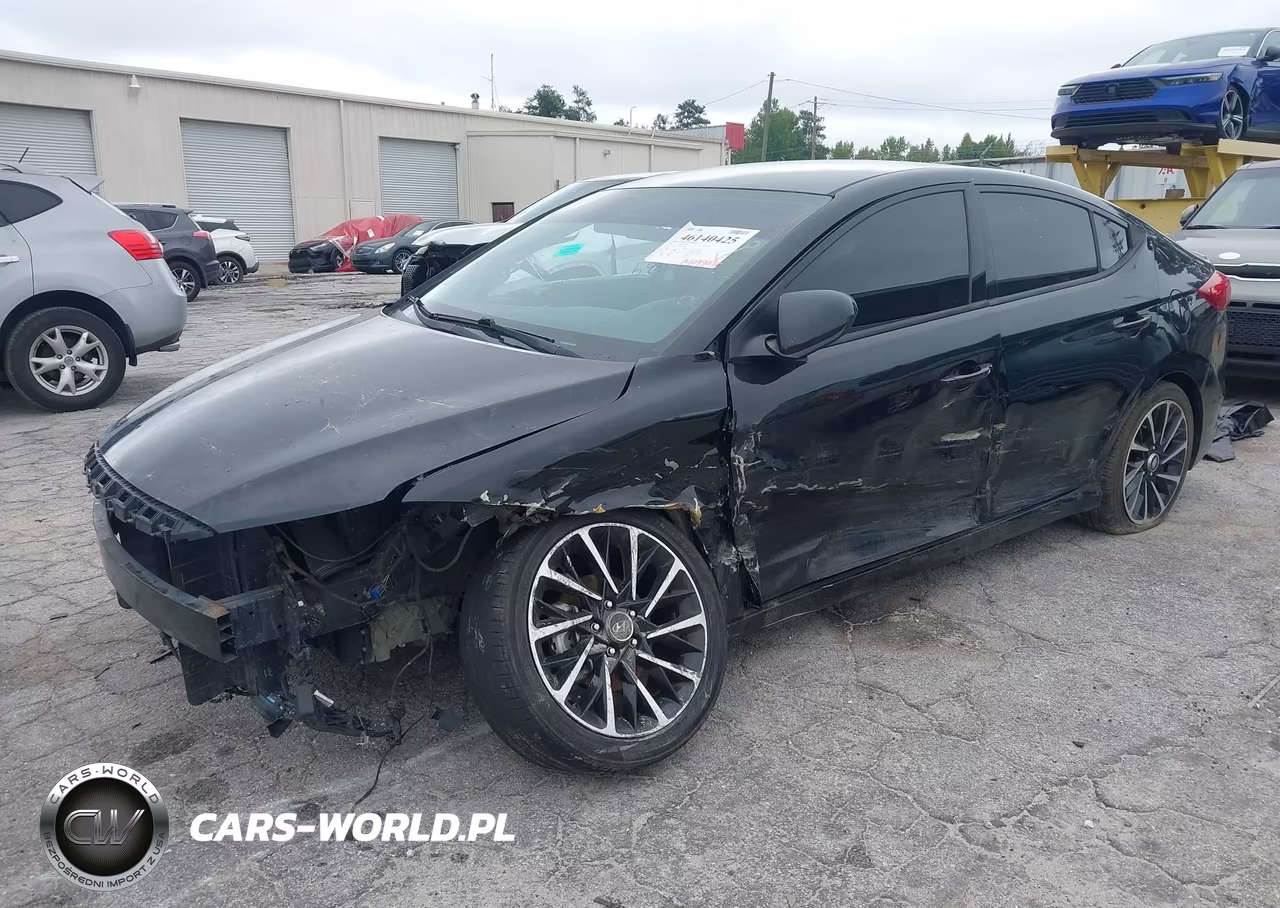 2017 Hyundai Elantra Se VIN:5NPD84LF0HH035816 - 2