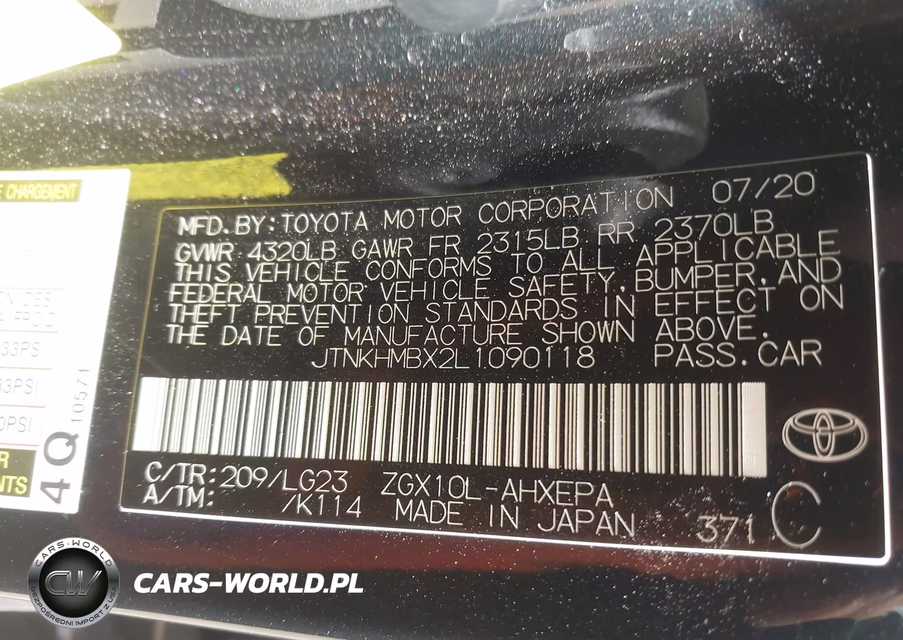2020 Toyota C-Hr Limited VIN:JTNKHMBX2L1090118 - 9
