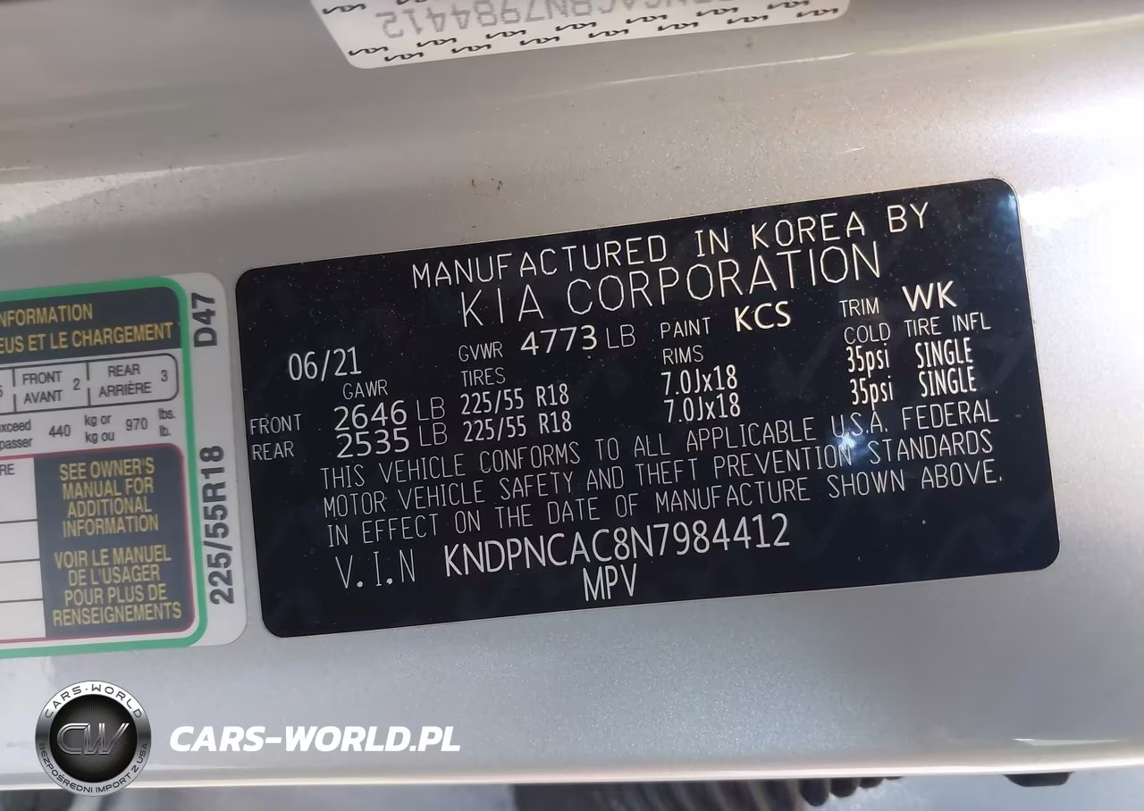 2022 Kia Sportage Ex VIN:KNDPNCAC8N7984412 - 9