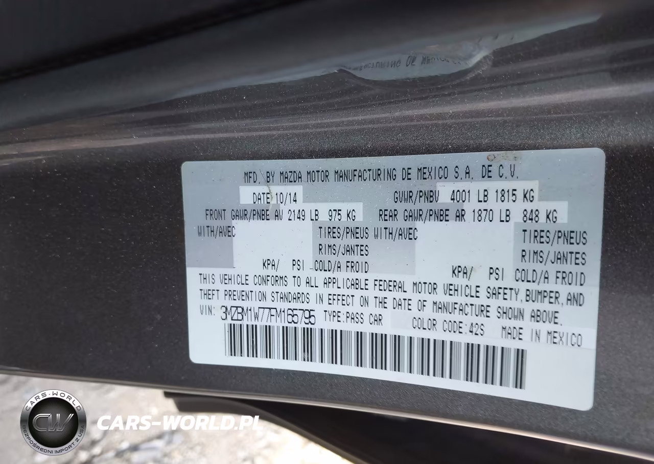 2015 Mazda Mazda3 I Grand Touring VIN:3MZBM1W77FM165795 - 9