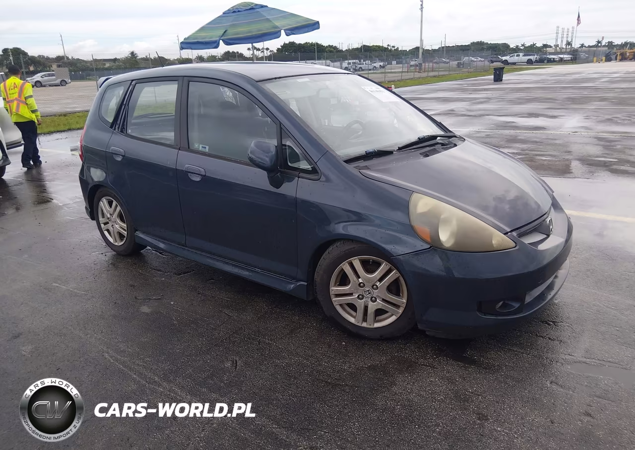 2008 Honda Fit Sport VIN:JHMGD38698S027368 - 1