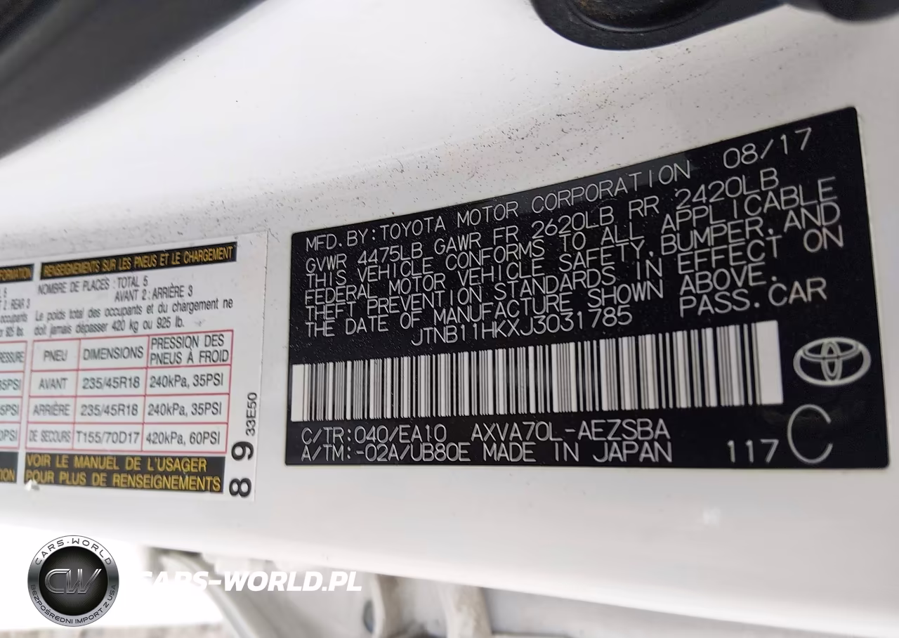 2018 Toyota Camry Se VIN:JTNB11HKXJ3031785 - 9