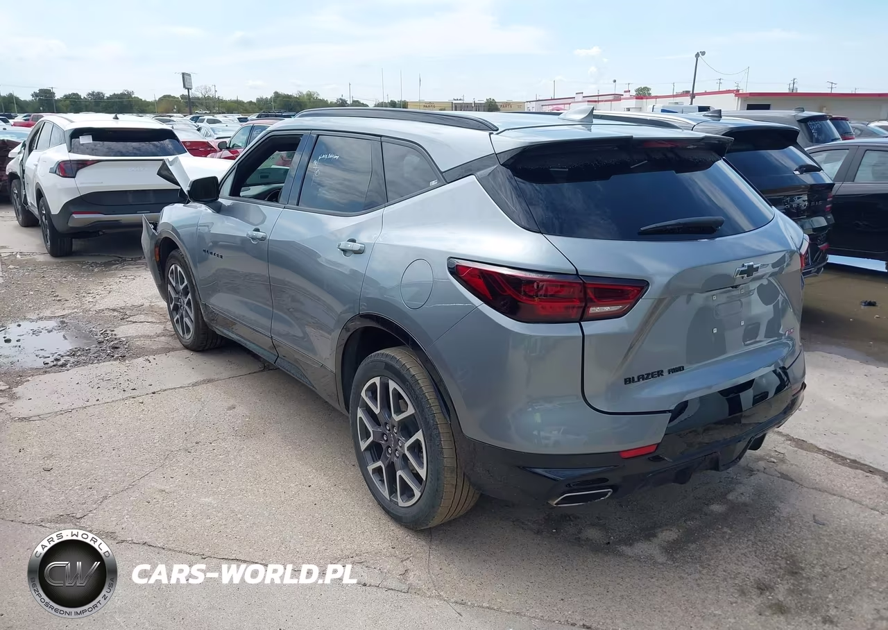 2025 Chevrolet Blazer Awd Rs VIN:3GNKBKRS0SS221894 - 3