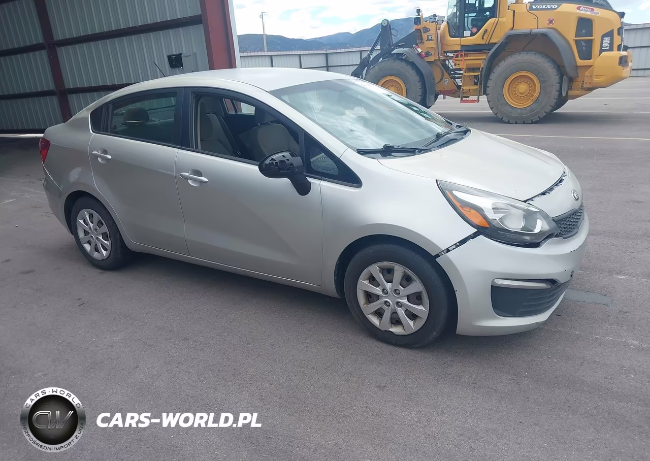 2016 Kia Rio Lx VIN:KNADM4A34G6552496 - 1