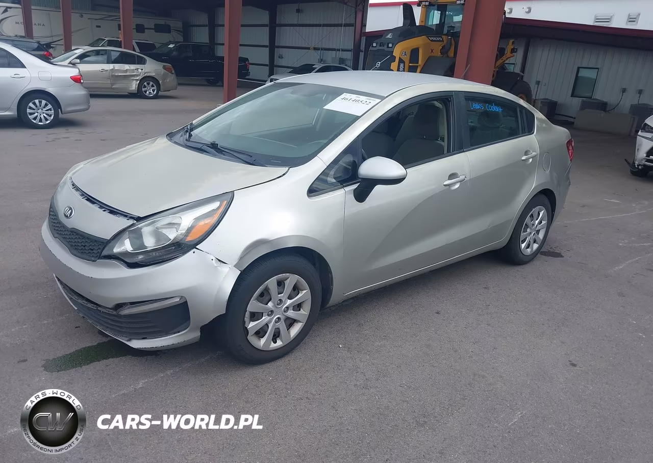 2016 Kia Rio Lx VIN:KNADM4A34G6552496 - 2