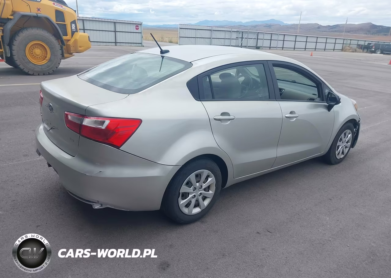 2016 Kia Rio Lx VIN:KNADM4A34G6552496 - 4