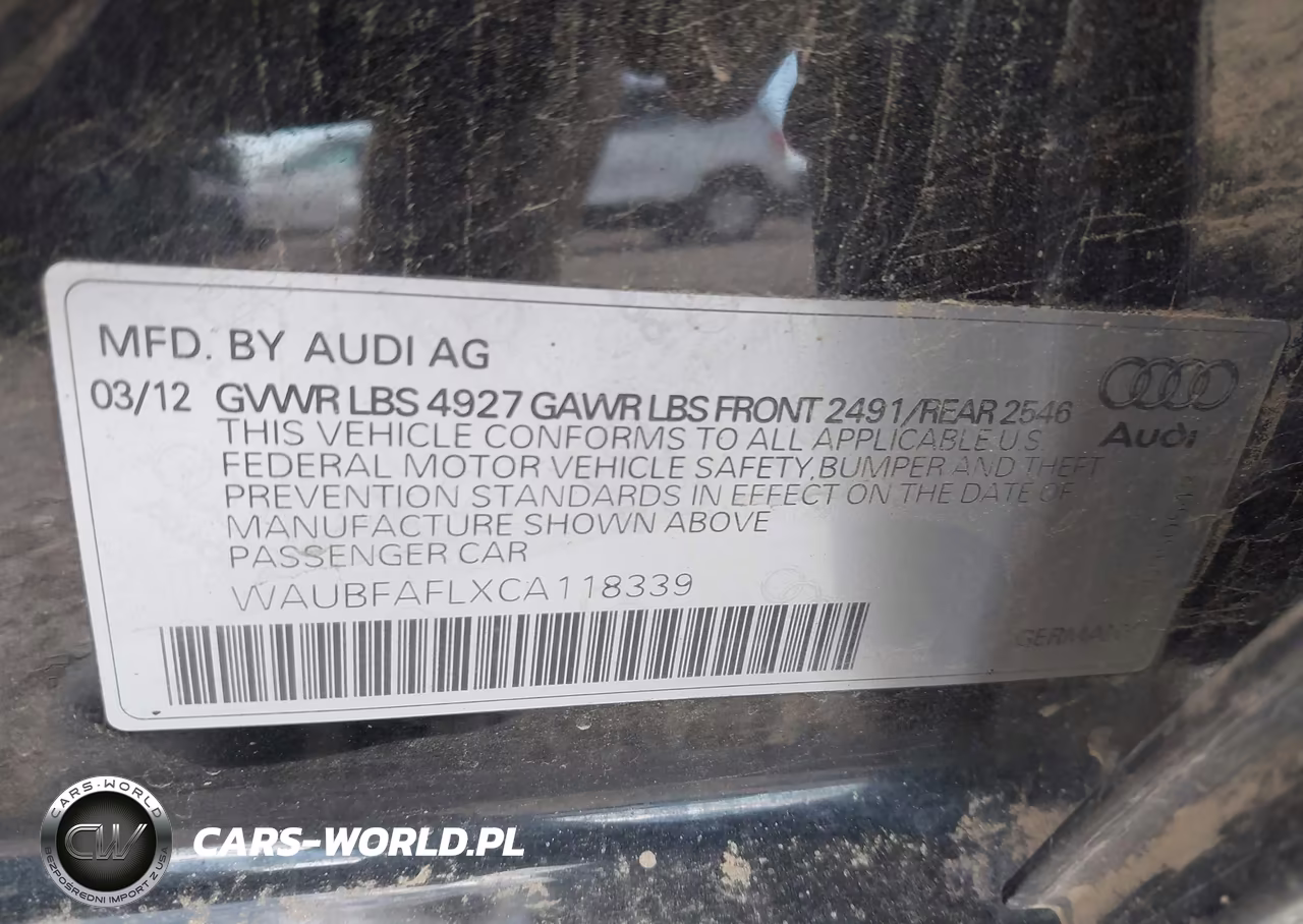2012 Audi A4 2.0T Premium VIN:WAUBFAFLXCA118339 - 9