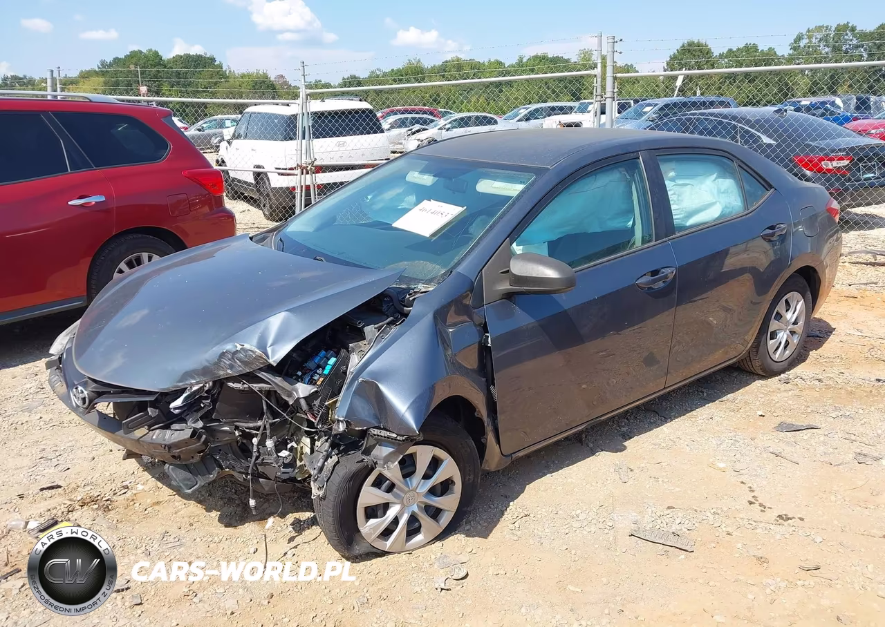 2016 Toyota Corolla L VIN:5YFBURHE9GP449436 - 2