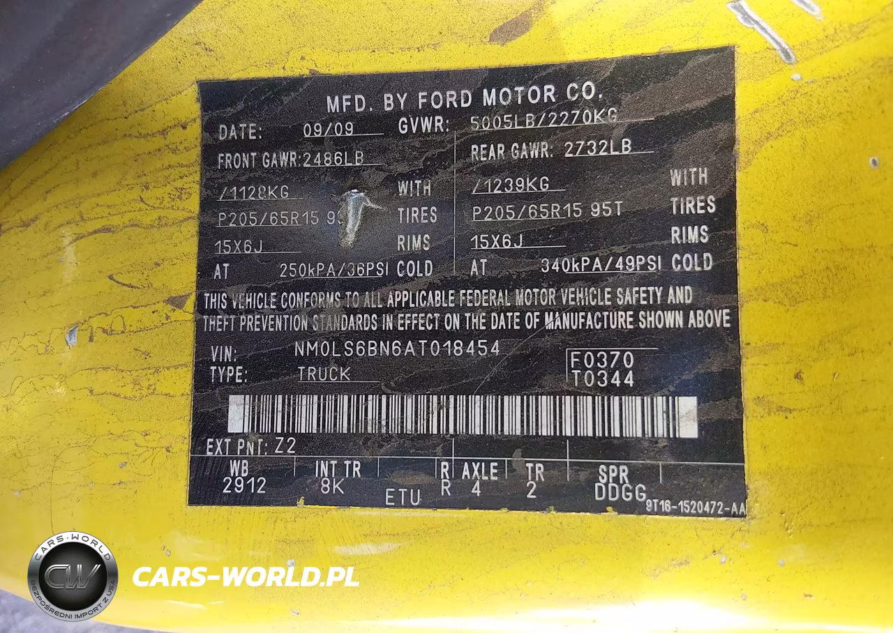 2010 Ford Transit Connect Xlt VIN:NM0LS6BN6AT018454 - 9