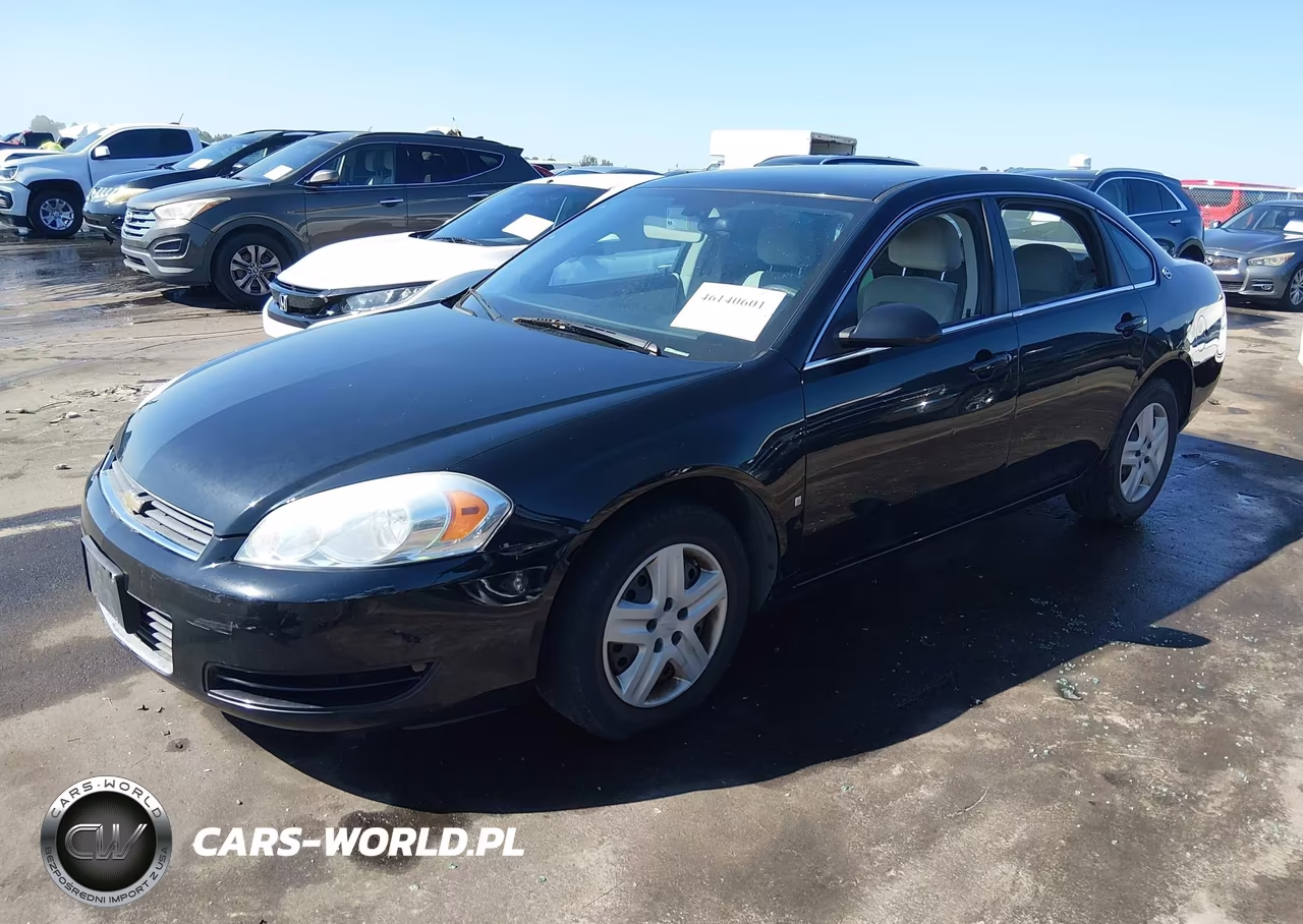 2008 Chevrolet Impala Ls VIN:2G1WB58K781323929 - 2
