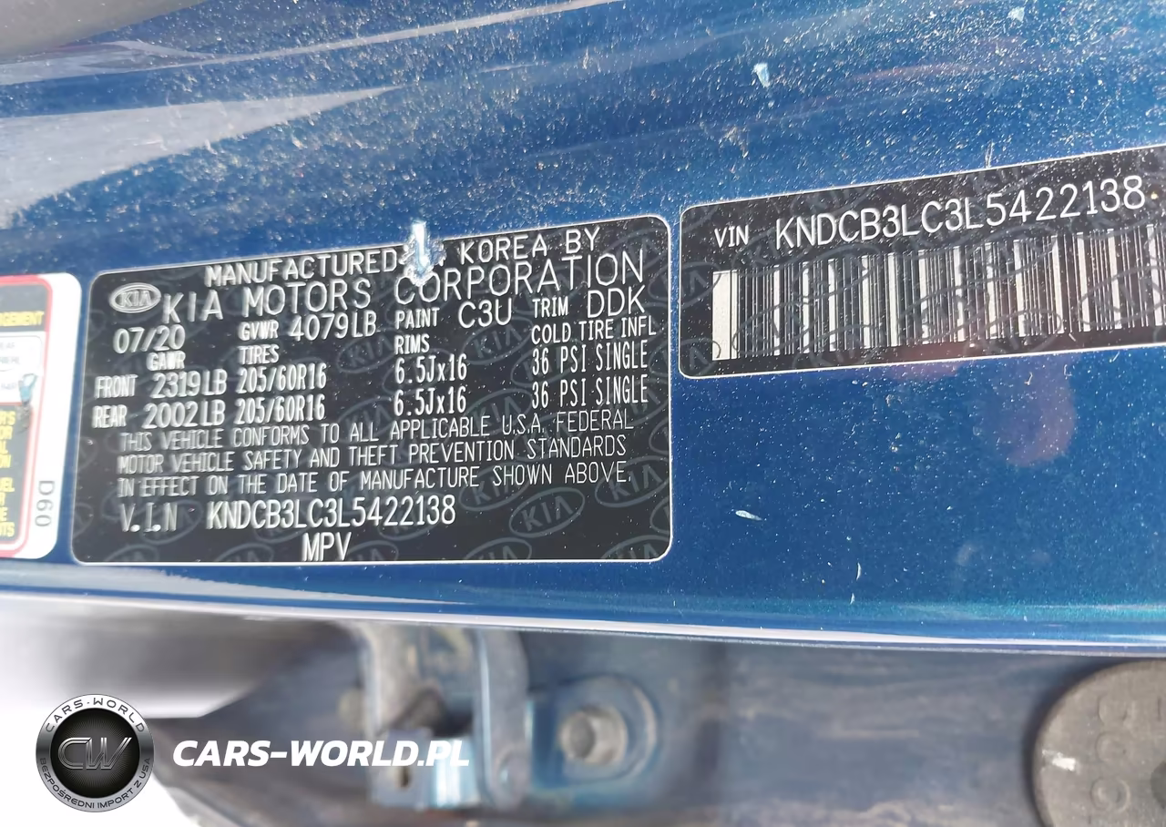 2020 Kia Niro Lx VIN:KNDCB3LC3L5422138 - 9