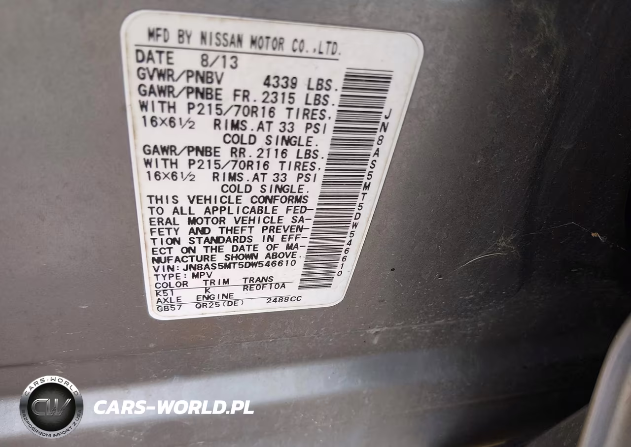 2013 Nissan Rogue S VIN:JN8AS5MT5DW546610 - 9