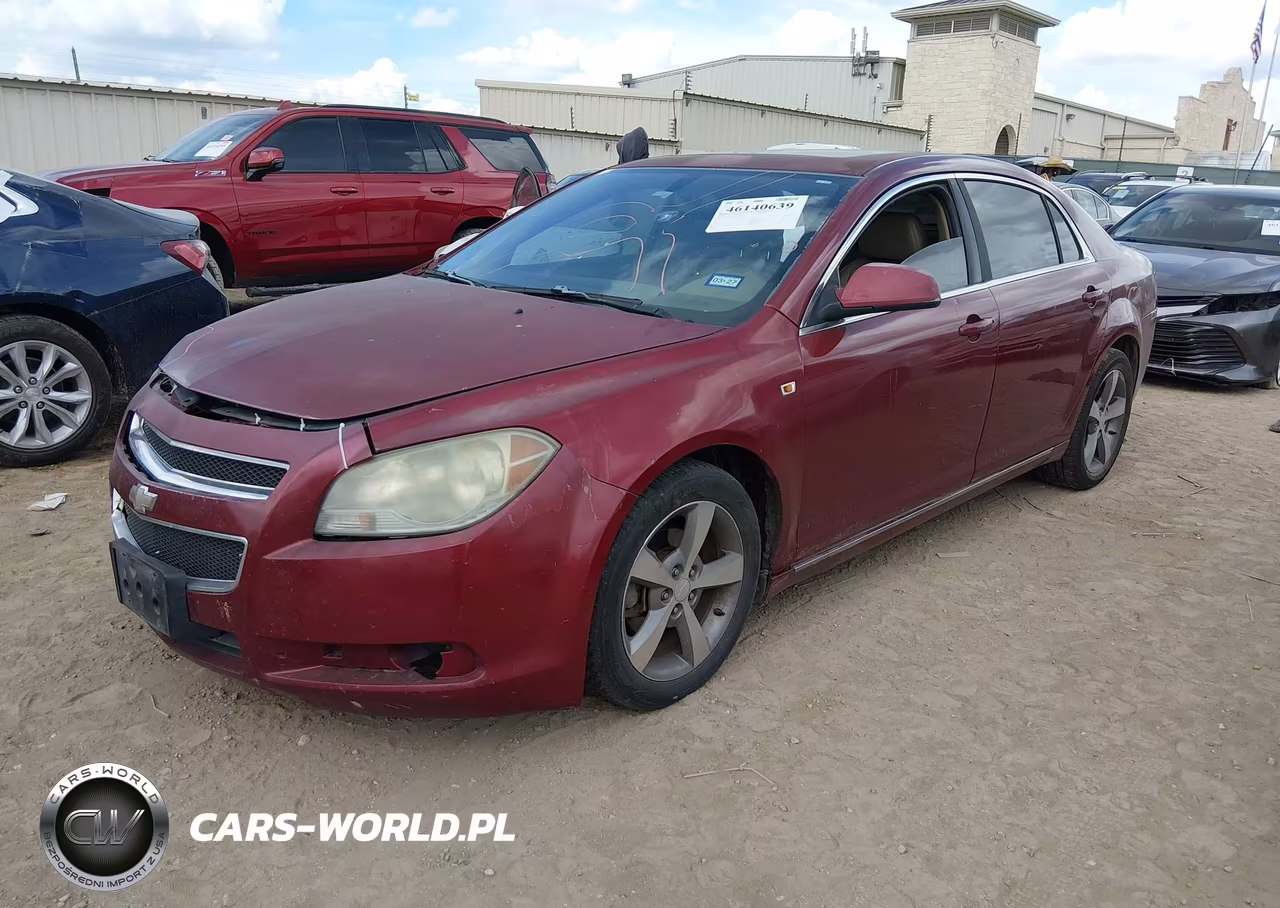 2008 Chevrolet Malibu Lt VIN:1G1ZJ57B98F287087 - 2