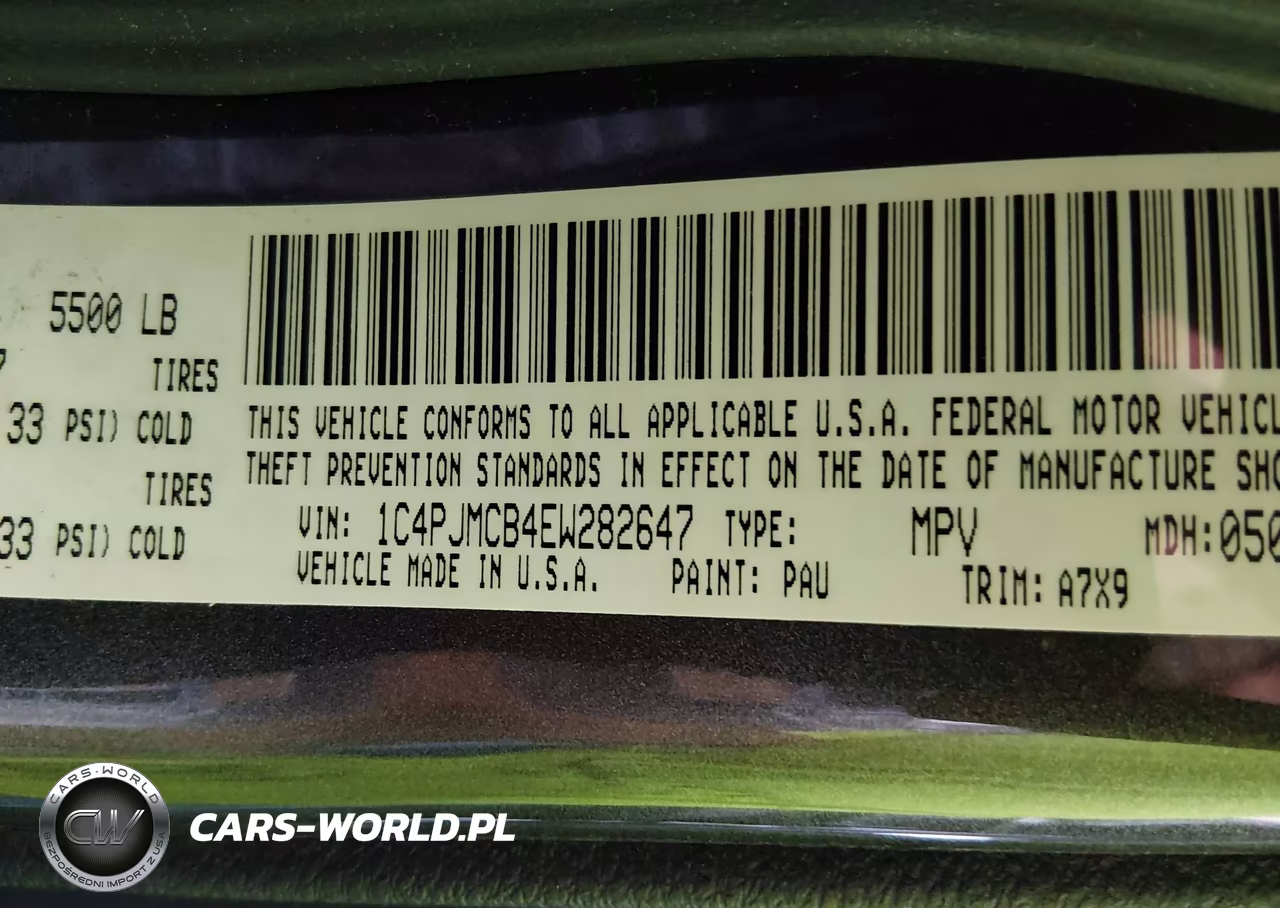 2014 Jeep Cherokee Latitude VIN:1C4PJMCB4EW282647 - 9