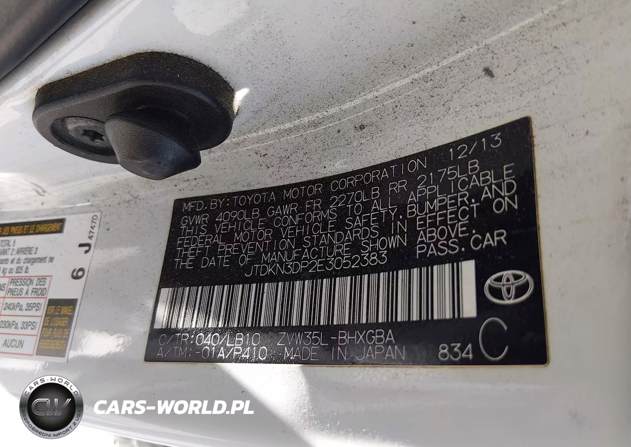 2014 Toyota Prius Plug-In Advanced VIN:JTDKN3DP2E3052383 - 9