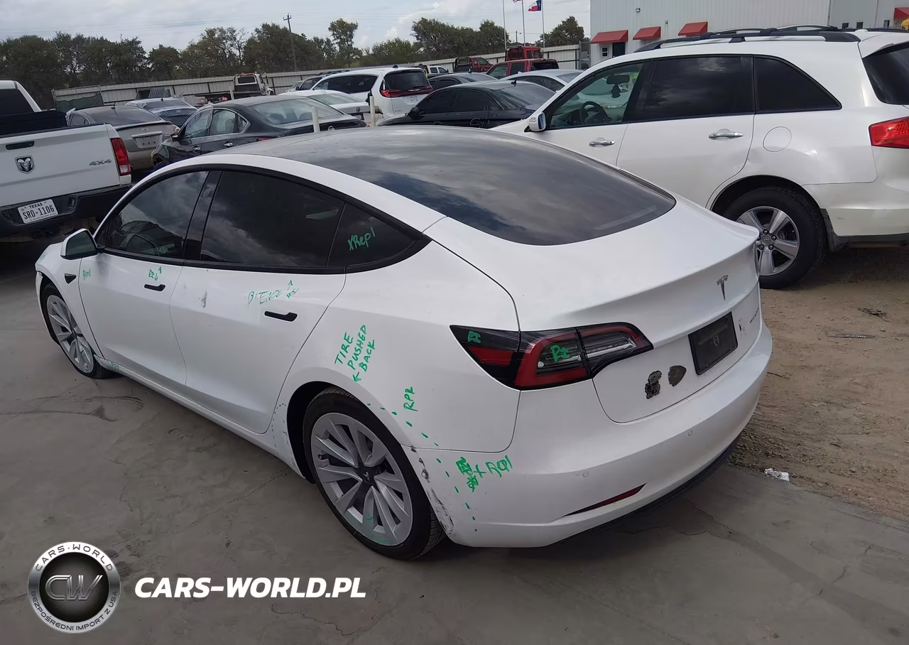 2022 Tesla Model 3 Long Range Dual Motor All-Wheel Drive VIN:5YJ3E1EB7NF154180 - 3