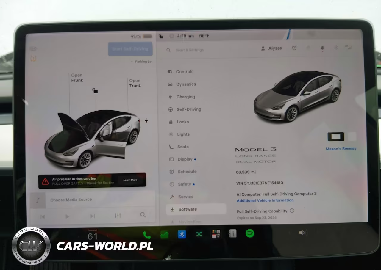 2022 Tesla Model 3 Long Range Dual Motor All-Wheel Drive VIN:5YJ3E1EB7NF154180 - 7