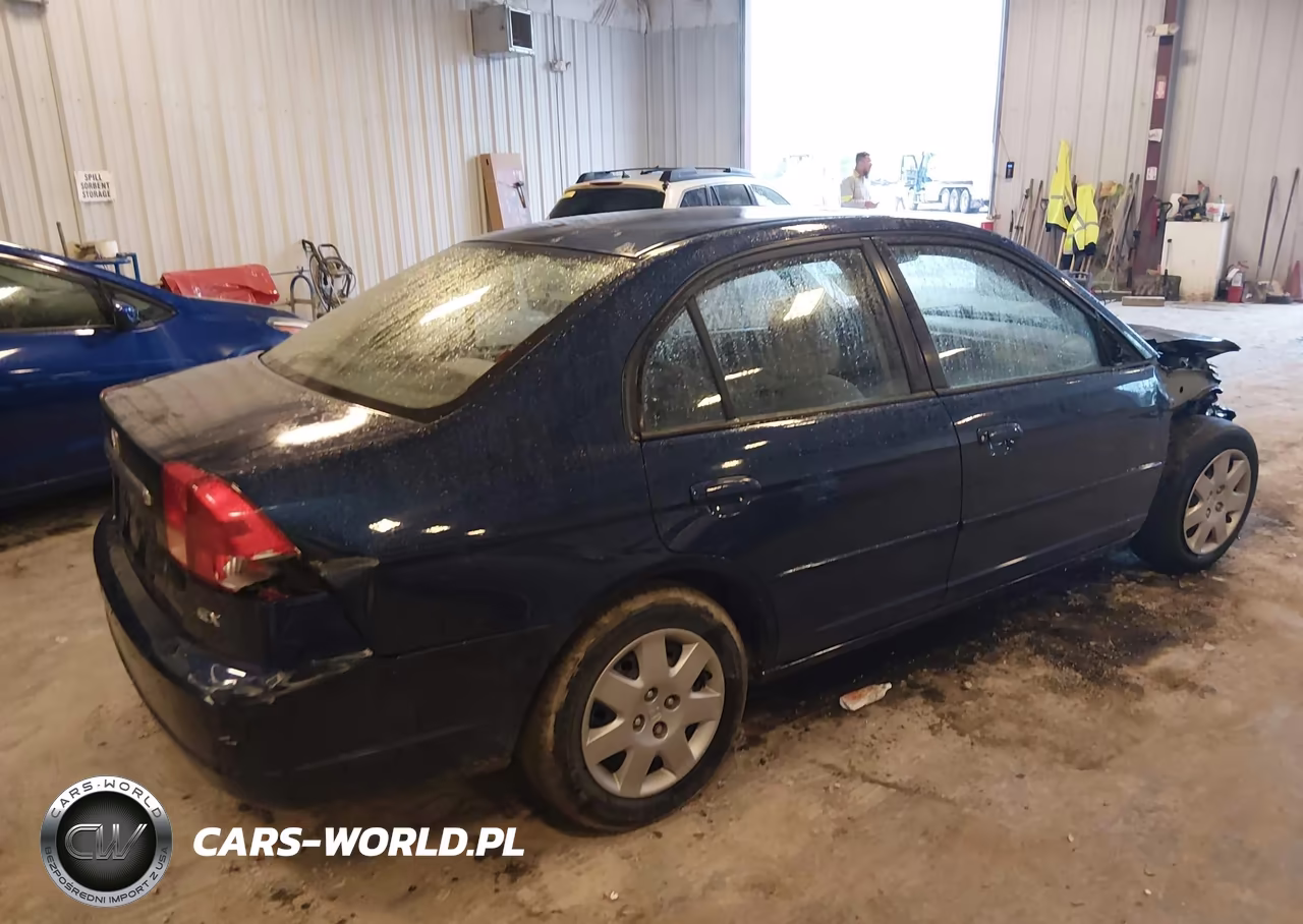 2002 Honda Civic Ex VIN:1HGES26772L079993 - 4