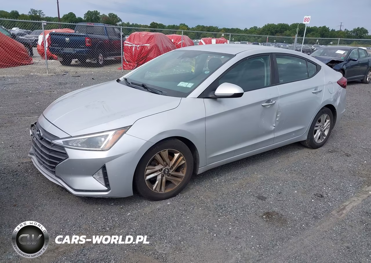 2019 Hyundai Elantra Sel VIN:5NPD84LF8KH418734 - 2