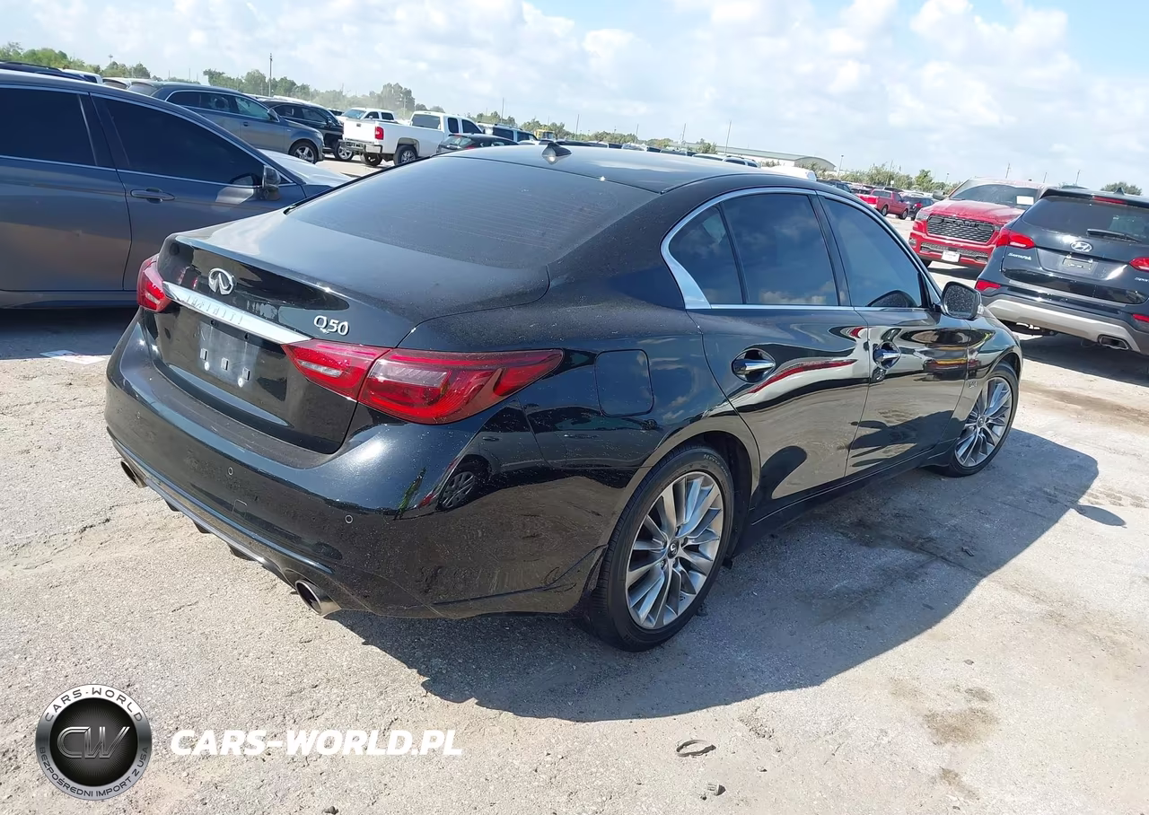 2019 Infiniti Q50 3.0T Luxe VIN:JN1EV7AP5KM514226 - 4