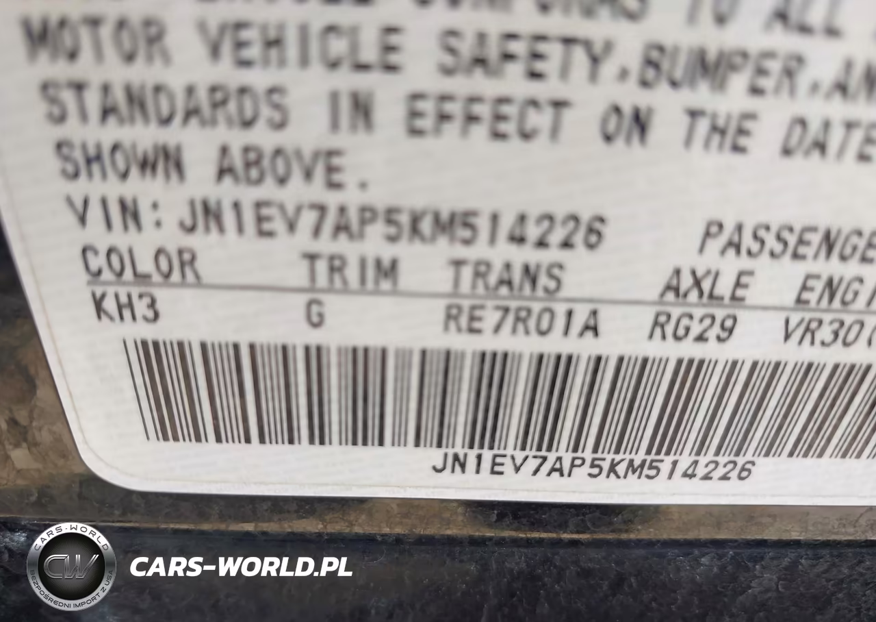 2019 Infiniti Q50 3.0T Luxe VIN:JN1EV7AP5KM514226 - 9