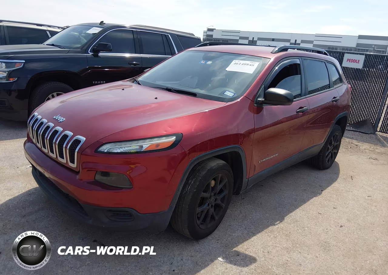 2016 Jeep Cherokee Sport VIN:1C4PJLABXGW222436 - 2