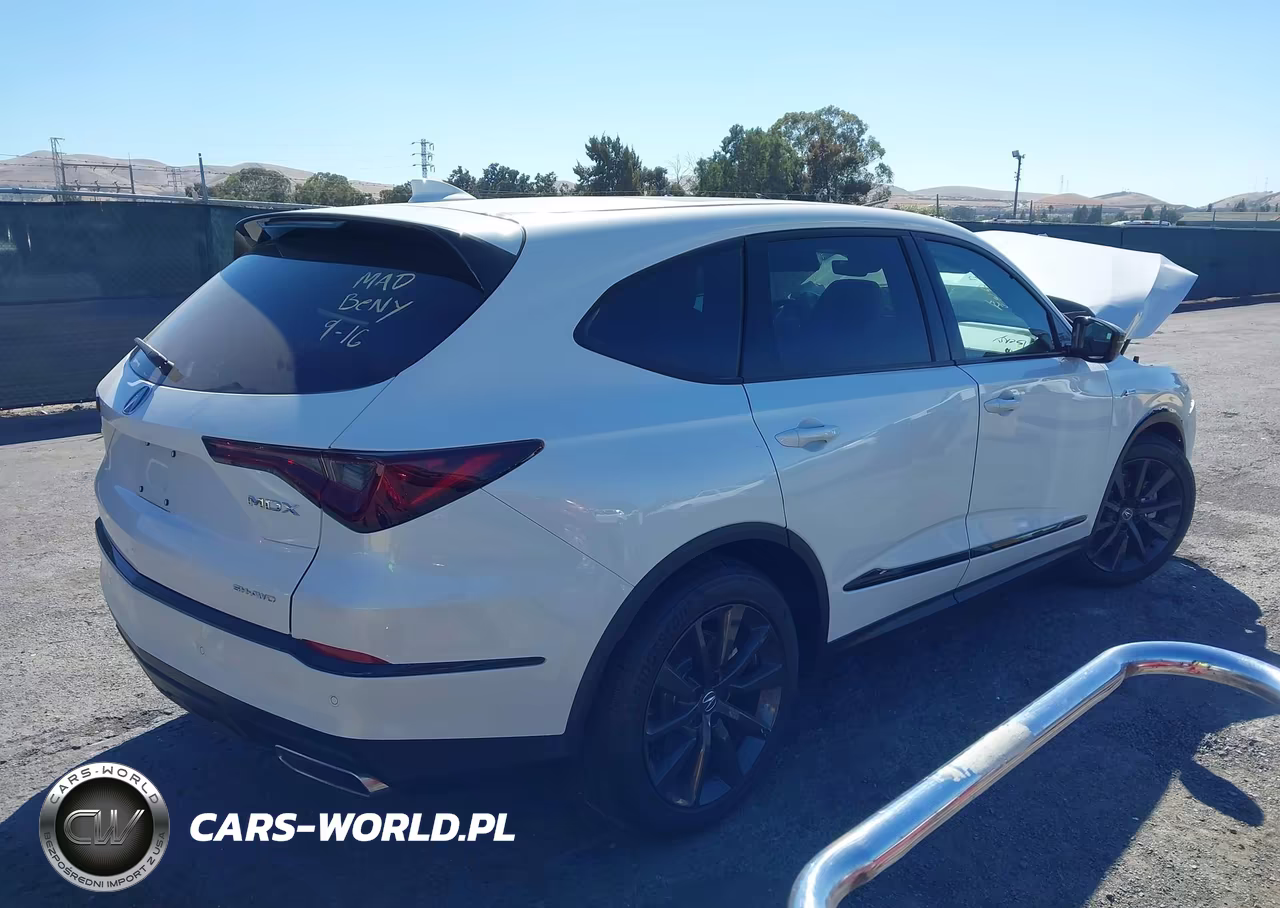 2026 Acura Mdx A-Spec VIN:5J8YE1H04TL011070 - 4